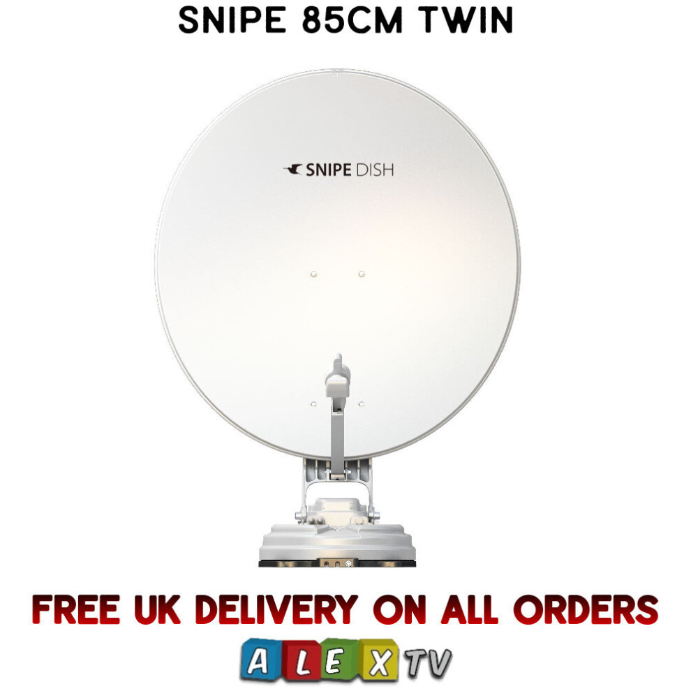 Selfsat Snipe Dish 85Cm Twin Fully Automatic Satellite Dish Motorhome/Caravan 3700433816304