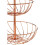 Premier Housewares 3 Tier Kuper Kitchen Dining Table Fruit Metal Basket Holder Stand Rack Storage 5