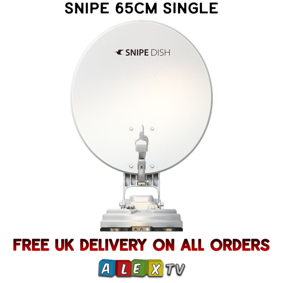 Selfsat Snipe Dish 65Cm Single Foldable Automatic Satellite Dish Motorhome Caravan 3700433815888