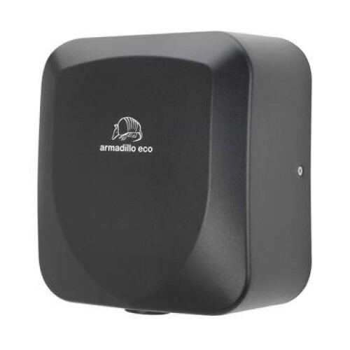 (Black) Armadillo ECO Hand Dryer with HEPA filter