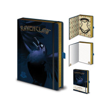 Notizbuch - Ravenclaw - Harry Potter - Format A5 - Blaues Papier - Unisex