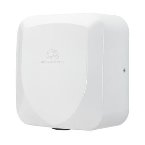 (White) Armadillo ECO Hand Dryer with HEPA filter