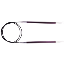 Zing Knitting Pins Circular Fixed: 40cm x 6.00mm