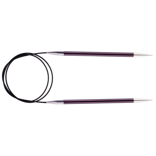 Zing Knitting Pins Circular Fixed: 40cm x 6.00mm