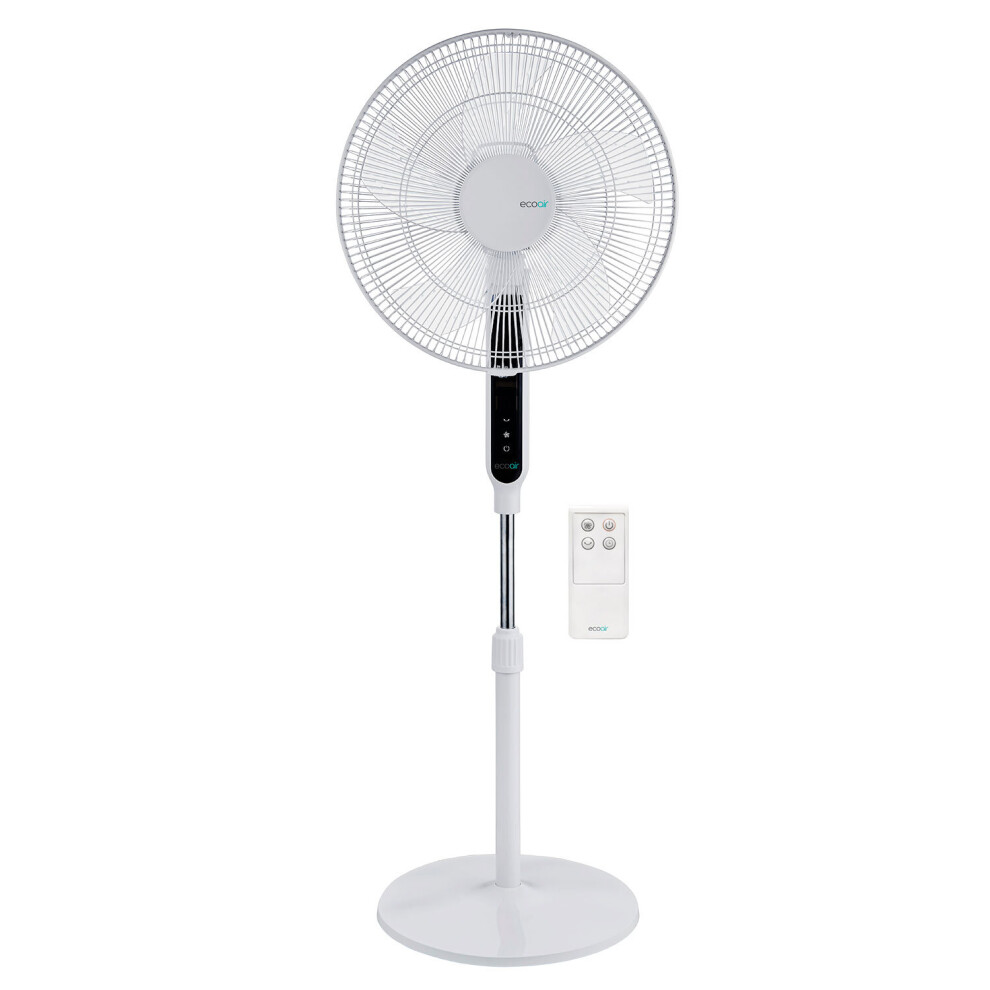 EcoAir Equinox 16" Pedestal DC Fan Remote Control Low Energy 3.5 Watts