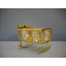 24k GOLD PLATED COT/CRADLE
