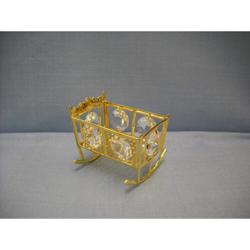 24k GOLD PLATED COT/CRADLE 1