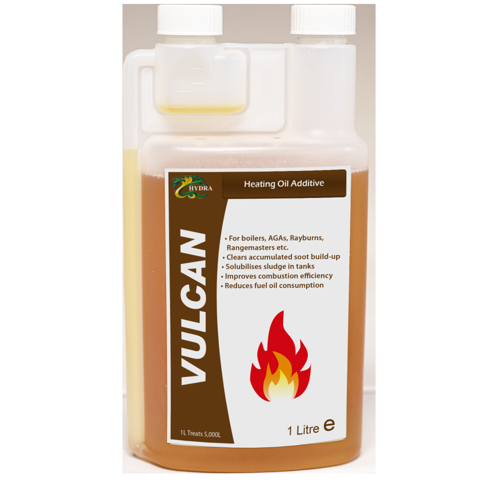 (1 Litre	) HYDRA VULCAN Heating Oil Additive For Home