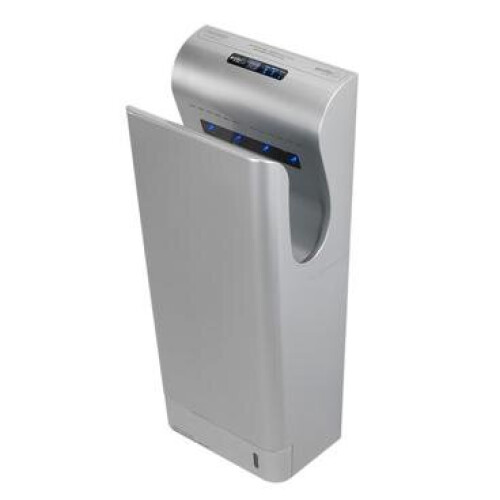 (Silver) Gorillo Ultra Blade Hand Dryer with HEPA filter