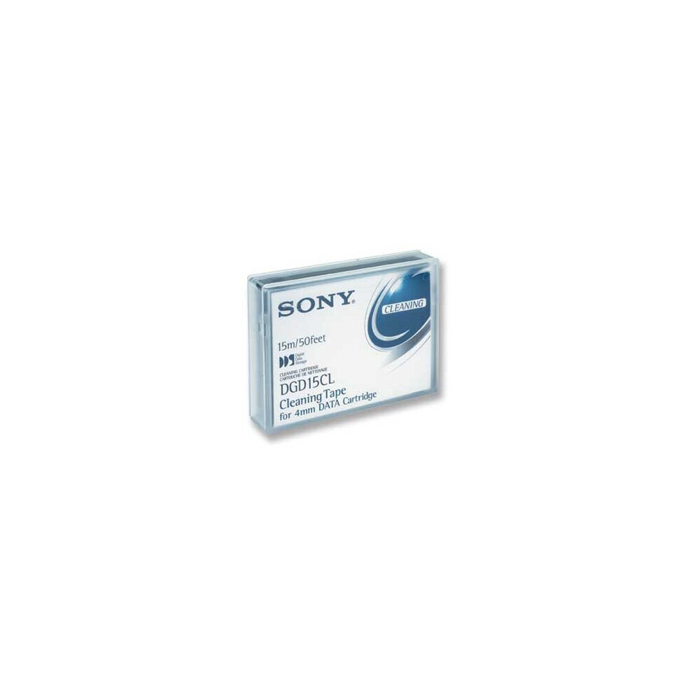 Sony DDS DAT Cleaning Tape/Cartridge DGD15CL 15m 4mm