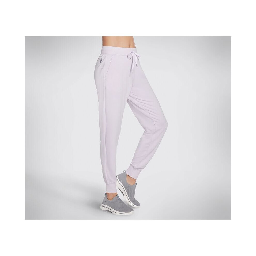 (L, Purple Lavender) Skechers Apparel Restful Jogger Pants