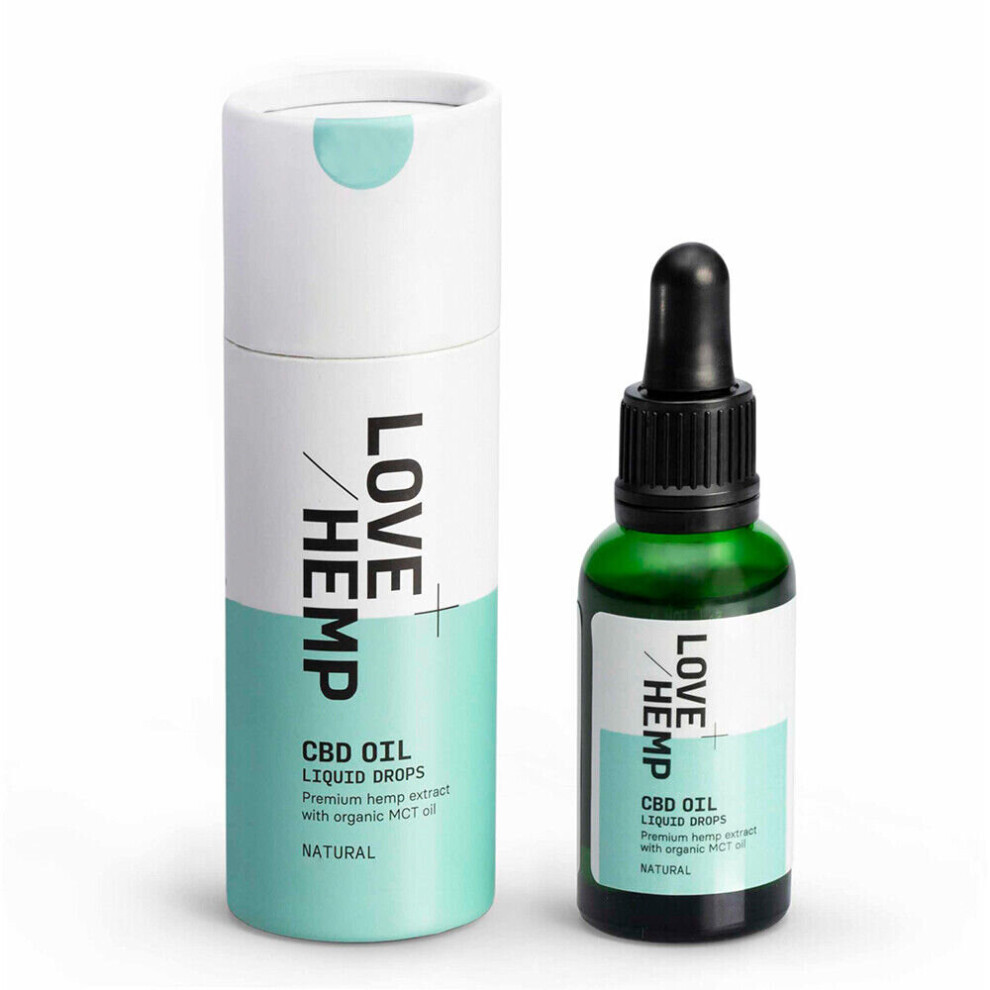 Love Hemp Oil Atomiser Spray Natural 30Ml - 300Mg