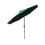 2.7MT Solar Powered Solid Metal 24 Led Green Parasol Outdoor Best 4