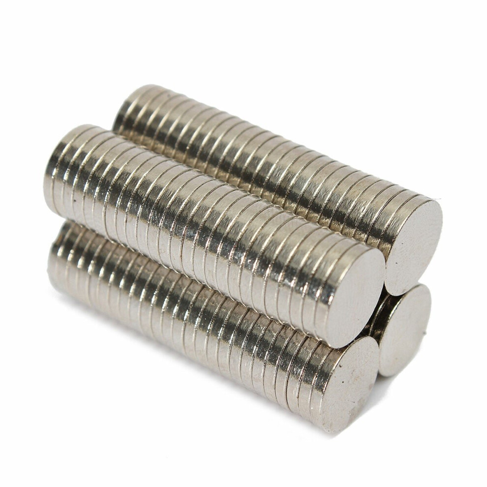 100Pcs N50 10X1.5mm Strong Cylinder Disc Magnets Rare Earth Neodymium Magnets 6112212031575