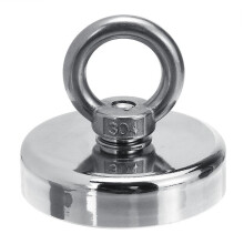 D48mm Round Neodymium Magnet Salvage Recovery Fishing Kit with 20M Rope