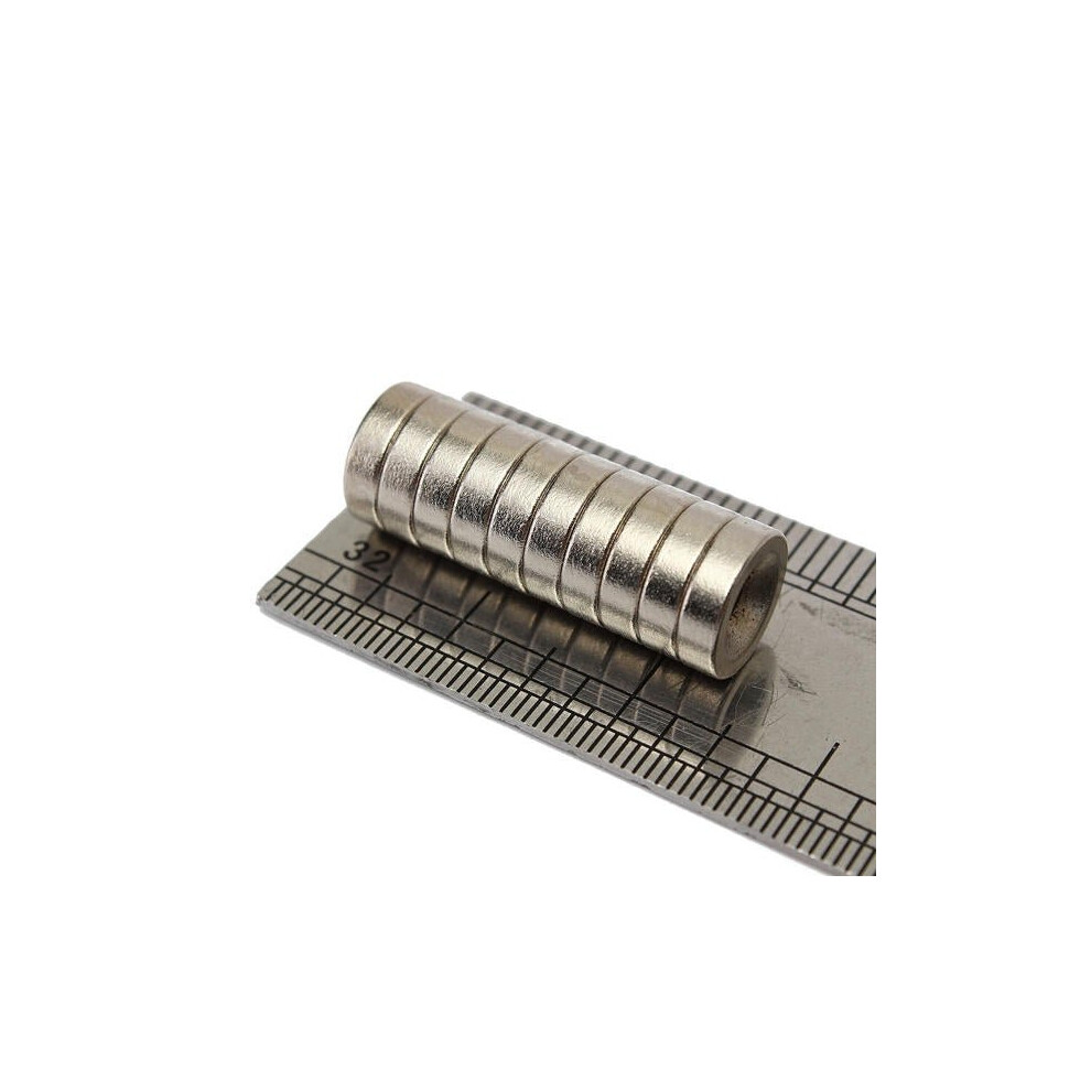 10Pcs N35 10X3mm Strong Disc Magnet 3Mm Hole Rare Earth Neodymium Magnets 3654659392244