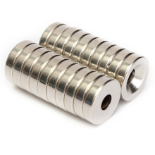 20pcs N50 12x3mm Countersink Ring Magnets 4mm Hole Rare Earth Neodymium Magnet