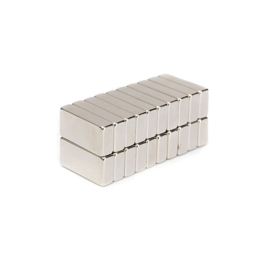 20Pcs N50 Strong Block Ndfeb Magnets 20 X10x 5 Mm Rare Earth Neodymium Magnets 3654659397225