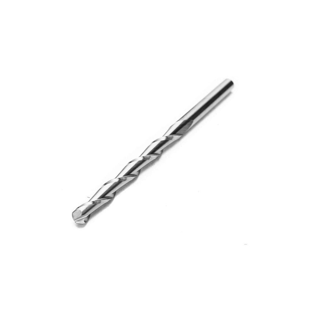 3.175mm Shank 2 Flute 32mm Ball Nose End Mill Carbide CNC Cutting Tool