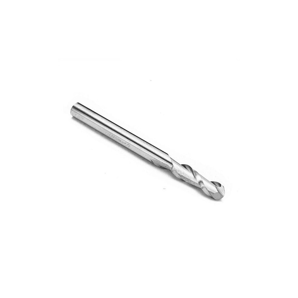 1/8 Inch Shank 2 Flute Carbide Ball Nose End Mill 8mm CNC Cutting Tool