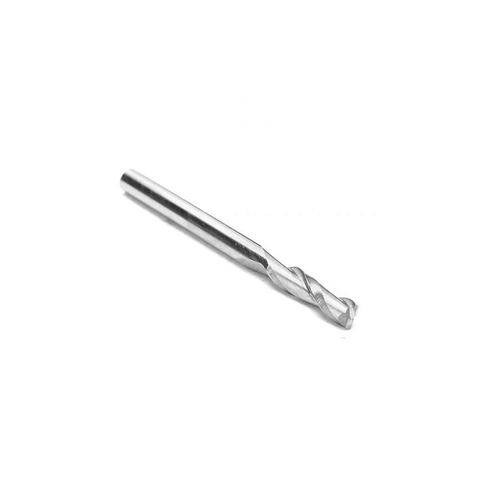 3.175Mm 12Mm Carbide Cnc 2 Flute Spiral Bit End Mill Router Cutting Tool 6112211912370