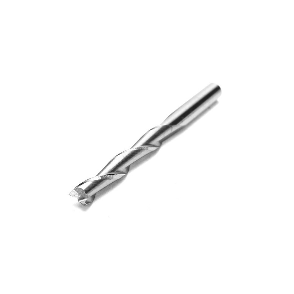 3.175Mm 2 Flute 25Mm Carbide Spiral Bit End Mill Router Cel Cnc Cutting Tool 6112211909301