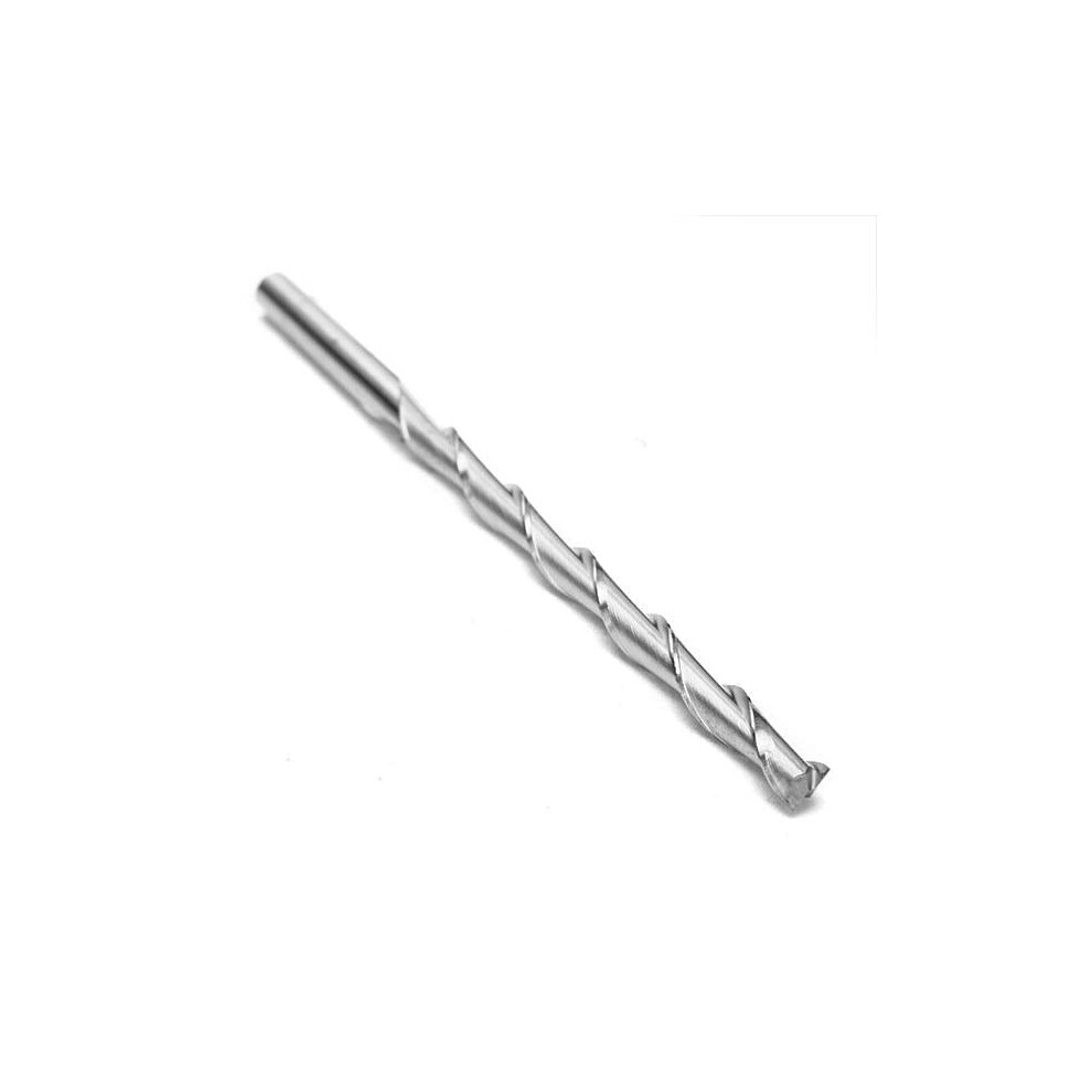 3.175Mm 2 Flute Spiral Bit Carbide Cnc End Mill Router 42Mm Cel 6112211912752