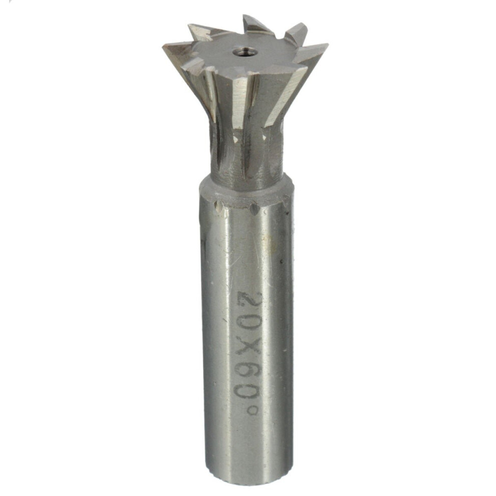 5pcs 20mm 60 Degree Dovetail Cutter End Mill Milling