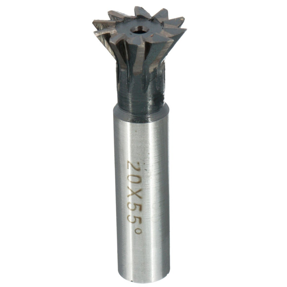 5pcs 20mm 55 Degree Dovetail Cutter End Mill Milling