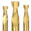GreenZech 11pcs 2-12 HSS Milling Cutter 2 Flute Spiral End Mill for Wood Metal Aluminum Tool CNC Router Bit 4