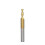 GreenZech 11pcs 2-12 HSS Milling Cutter 2 Flute Spiral End Mill for Wood Metal Aluminum Tool CNC Router Bit 6