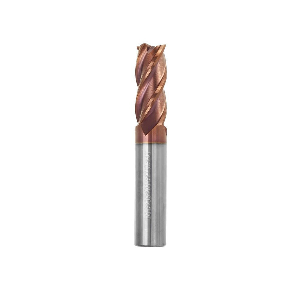 12Mm Hrc55 Altin Coating 4 Flutes End Mill Cutter Tungsten Carbide End Mill Cutter Cnc Tool 6112211909660