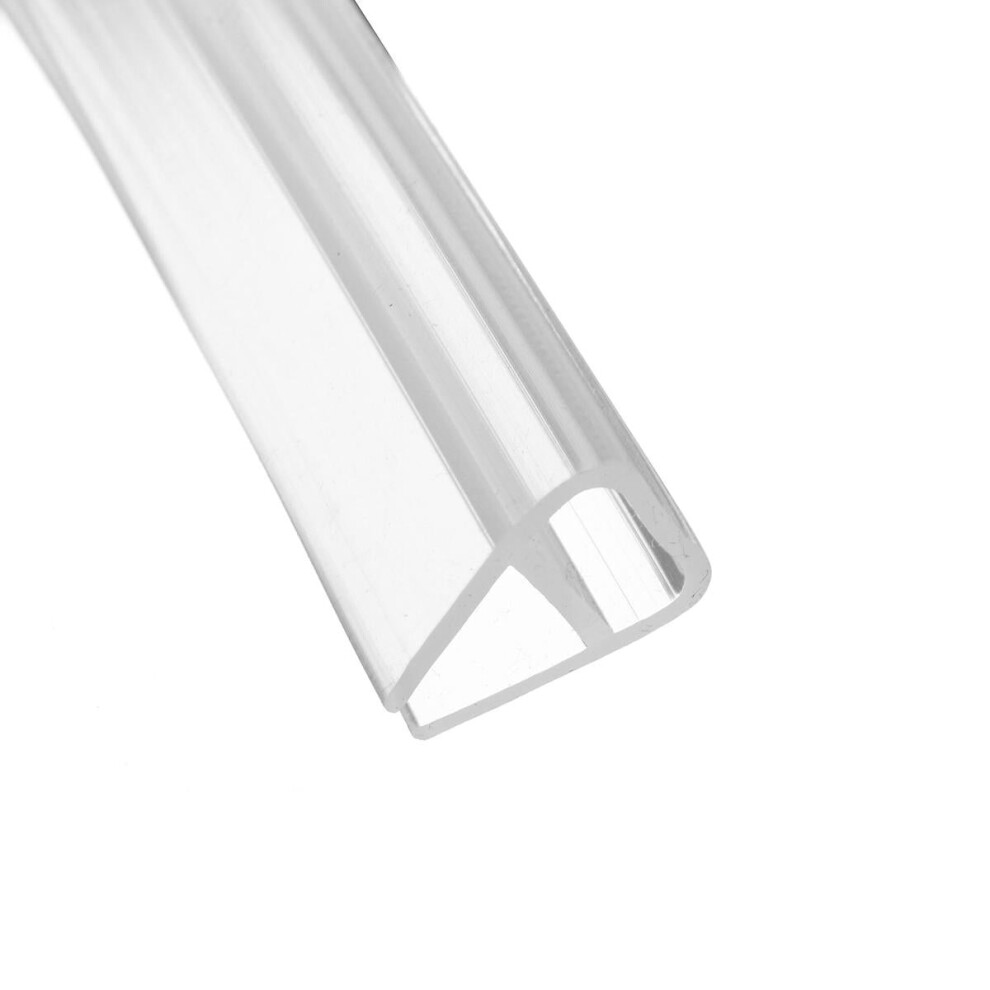 (6mm) 6mm/8mm Bath Shower Screen Door Sealing Strip for Glass Thickness Seal Gap 6.5ft