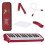 (Blue) 32 keys Multicolor Black And White Keys Melodica With Hard Box 7