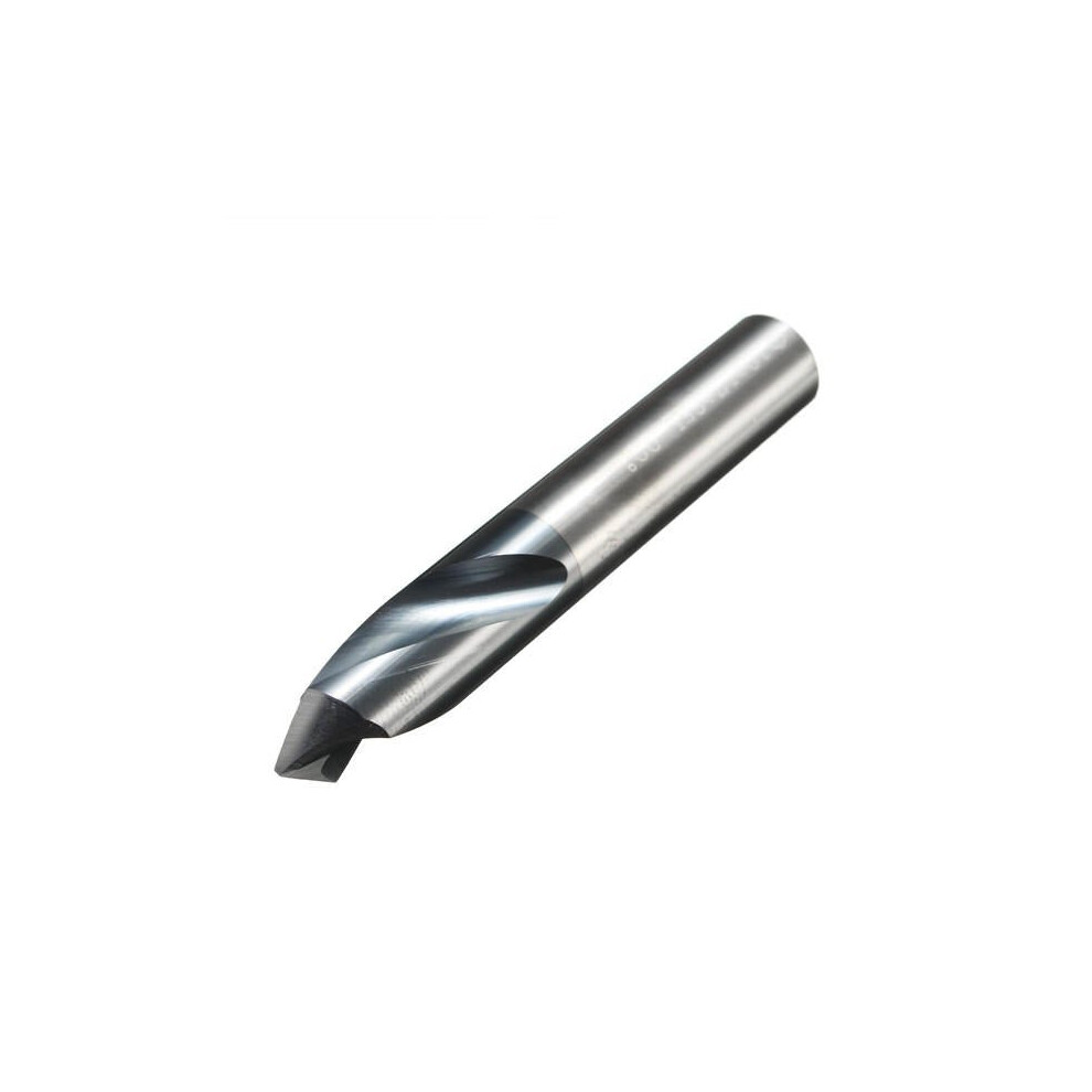 2 Flutes 90 Degree 10mm Carbide Chamfer Mill 62mm Length End Milling Cutter Bit