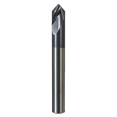 GreenZech 2 Flutes 6mm Carbide Chamfer Mill 90 Degree HRC45 Milling Cutter