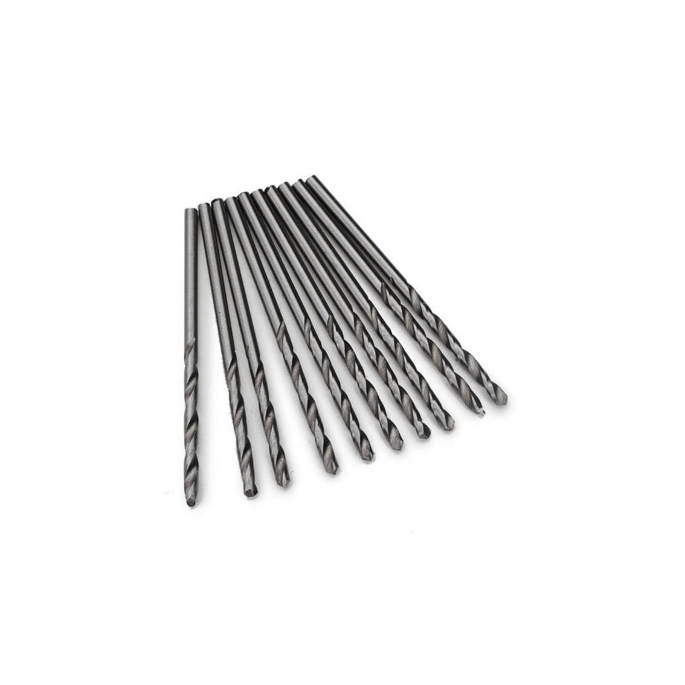 10Pcs 2.5Mm Micro Hss Twist Drill Bits Straight Shank Electrical 6112211919751