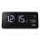 Braun Braun Digital Alarm Clock with Wireless Fast-Charging Pad, Black, BC21BUK 2