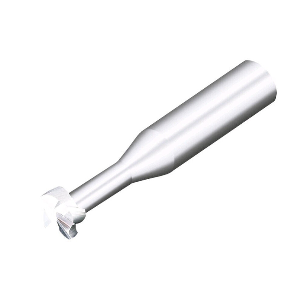 (D12xH3.5xD6x15Lxd12x60L) 4-blade T-type Solid Carbide Milling Cutter CNC Bit Single-line End Line Single-tooth-image-OPC-P9GNSKS-NEW