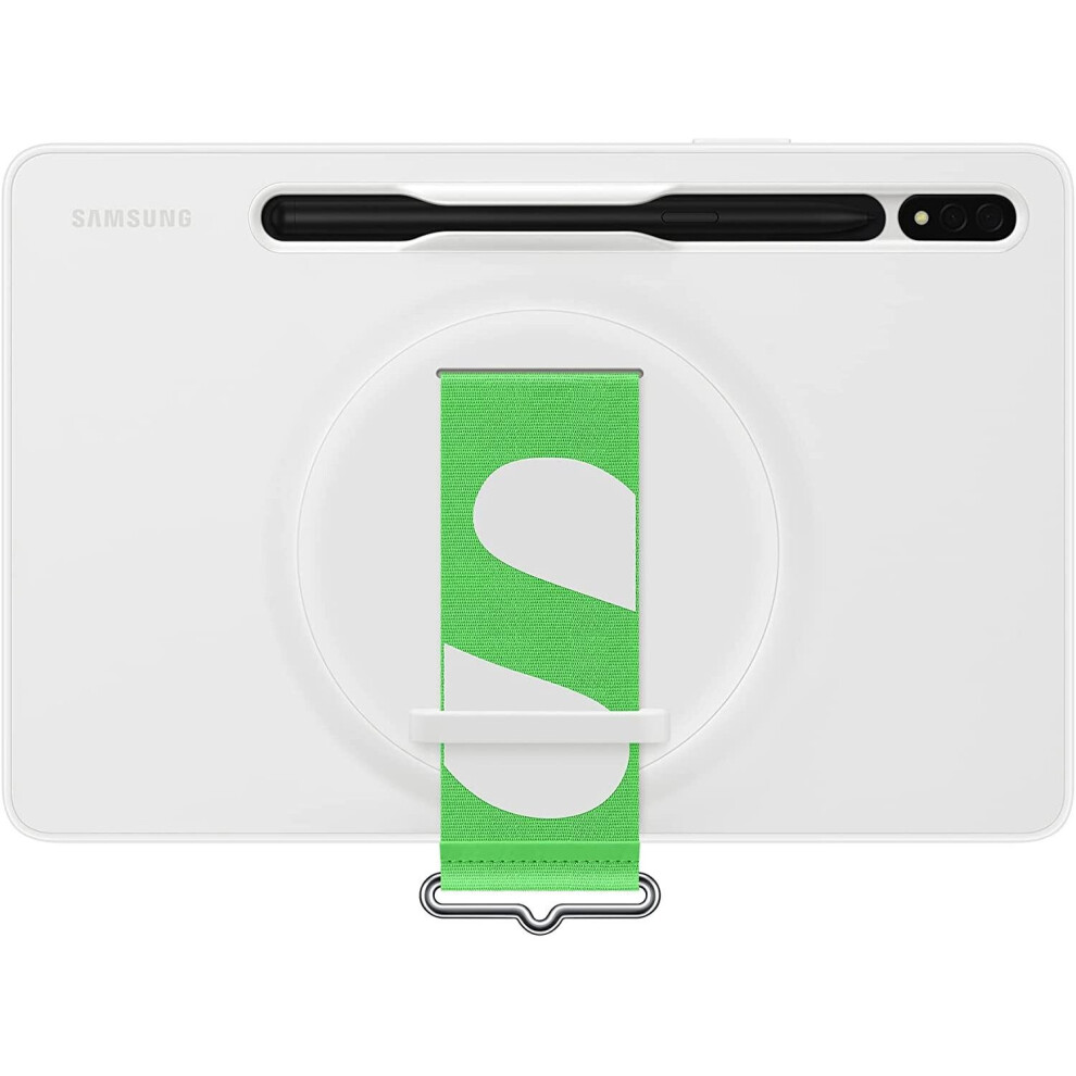 Samsung Galaxy Tab S7/S8 Strap Cover White - Ef-Gx700cwegww