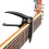 Soft Silica Metal Quick Change Key Capo for Classical Folk Guitar 5