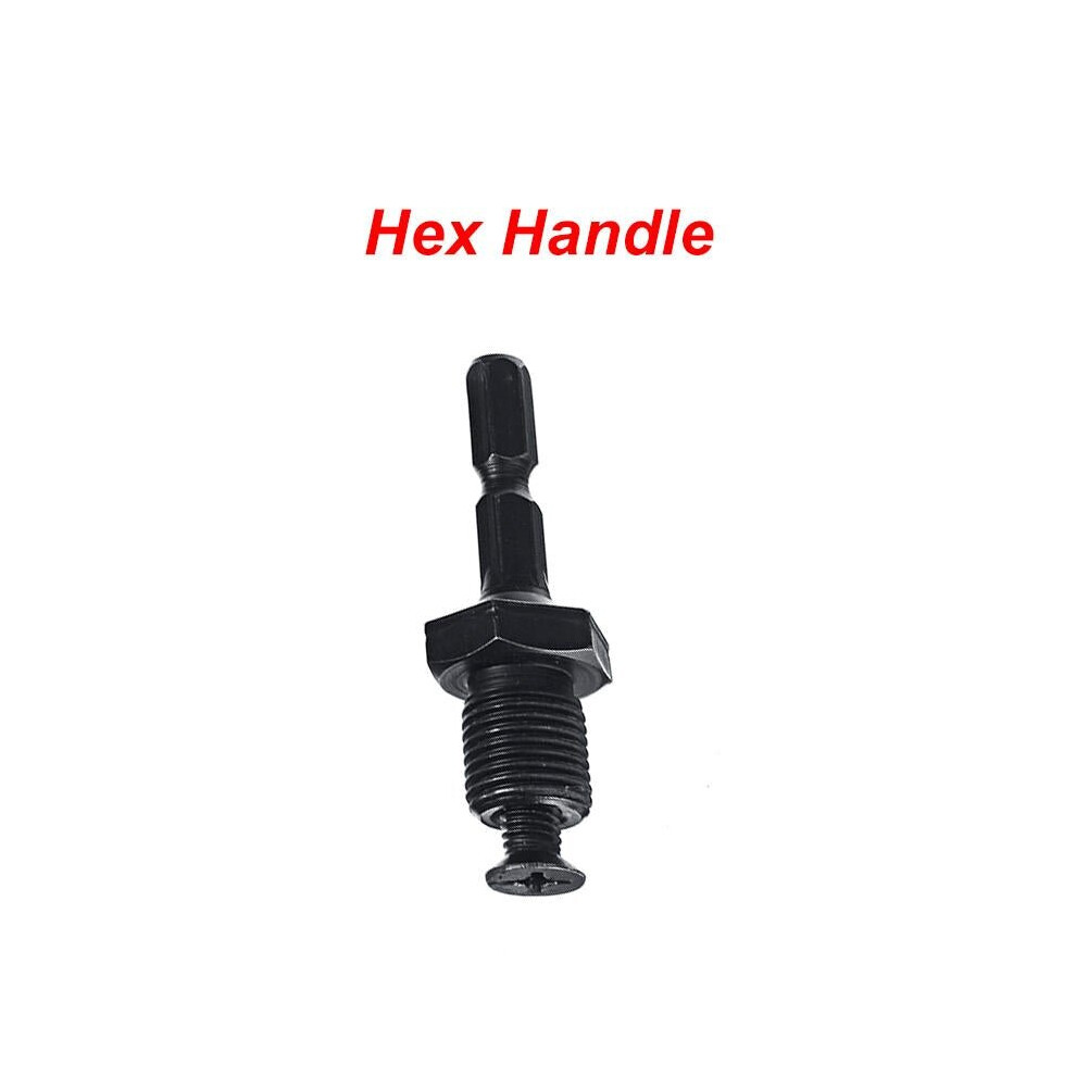 (Hex Handle) High Speed Wood Separator Spiral Cone Household Firewood Splitter Drill Bit