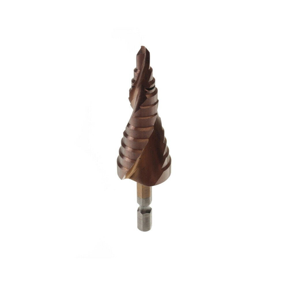 (6-24Mm) Hss Triangle Shank Step Drill Bit Hole Cutter 3-12/4-12/4-22/6-24Mm 6112211931685