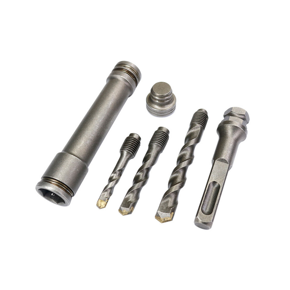 (Square Shank, 12/14/16Mm Set) Electric Hammer Extension Rod Expansion Punch Hammer Drill Lock Fastener Installation Drilling Set 6112211949642