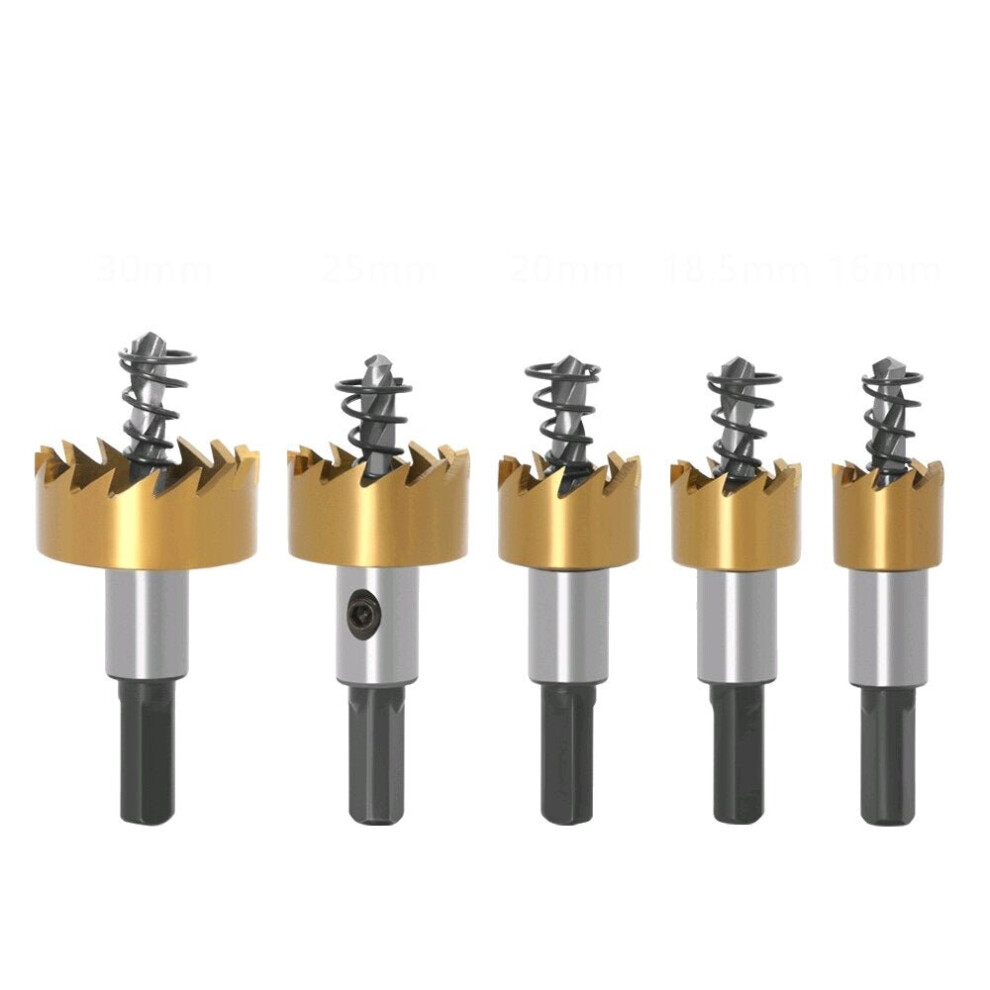 (Ordinary Material) HSS Reaming Aluminum Alloy Drilling Set Titanium-plated High Speed Hole Opener-image-OPC-P9GNSTD-NEW