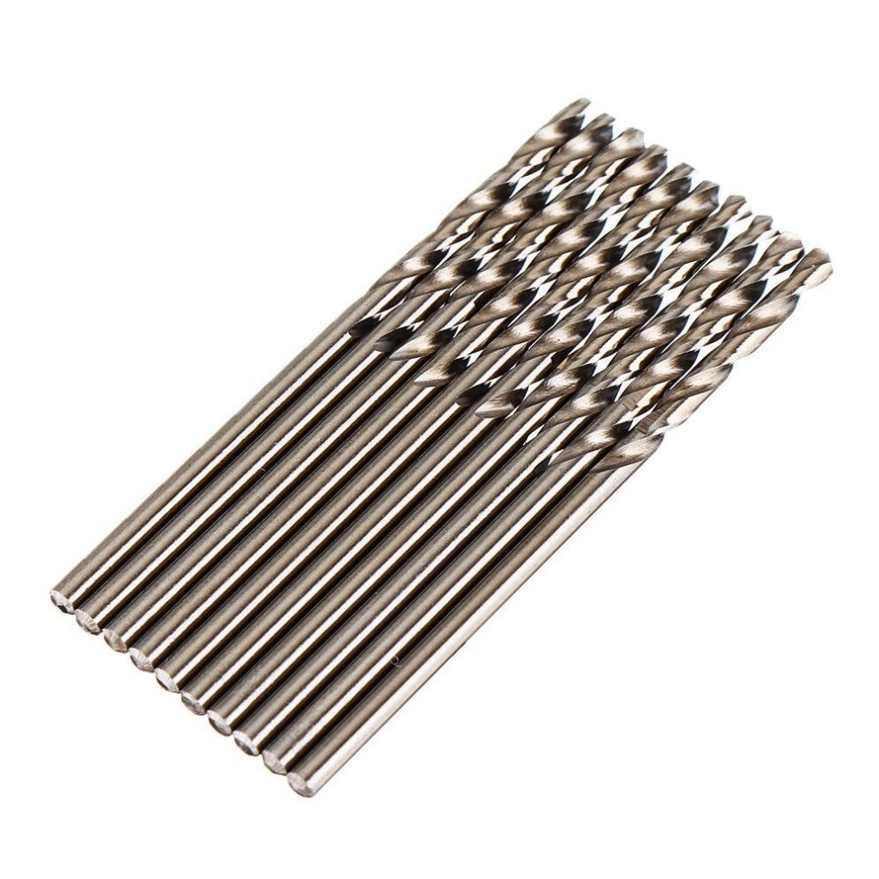 10Pcs 2mm Stainless Steel Cobalt Twist Drill Bits For Bosch Dremel Rotary Tool