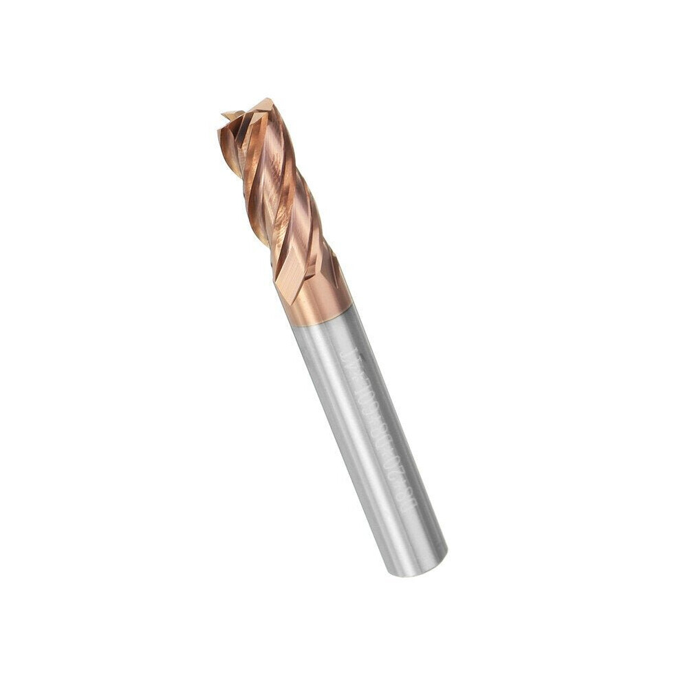 (6.0mm) 1-8mm 4 Flutes Tungsten Carbide End Mill Cutter HRC55 AlTiN Coating End Mill Cutter CNC Tool