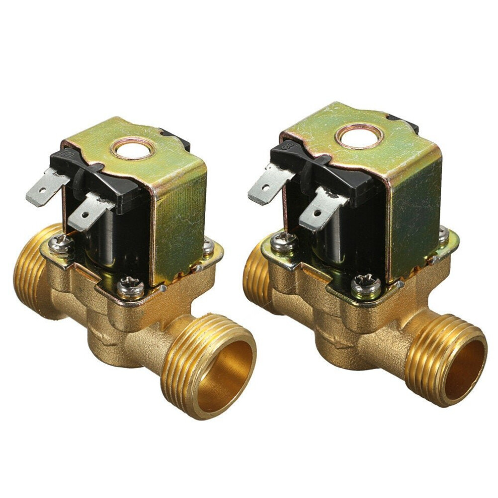 (3/4 inch) 220V Normally Closed 2 Way Brass Electric Solenoid Valve For Air Water Valve