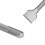 4pcs Flat Triangle Chisel Drill Set SDS Plus Shank for Wall Cement Concrete Brick Masonry 4