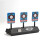 Electronic Target Practice Scoring Automatic Return Lighting Sound Effects Shooting Practice Funny Board Game Toys 6